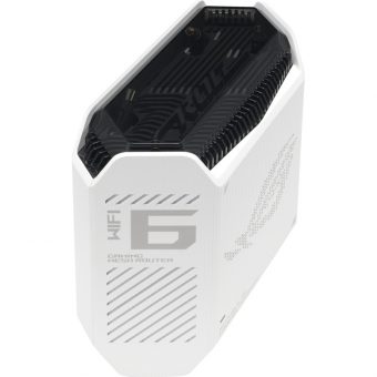Asus ROG Rapture GT6 AX10000 Wi-Fi 6E AiMesh Gaming Router Moonlight White 1-Pack 90IG07F0-MU9A30 - Image 3