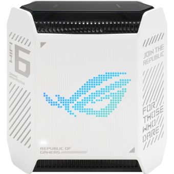 Asus ROG Rapture GT6 AX10000 Wi-Fi 6E AiMesh Gaming Router Moonlight White 1-Pack 90IG07F0-MU9A30 - Image 4