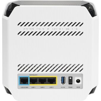 Asus ROG Rapture GT6 AX10000 Wi-Fi 6E AiMesh Gaming Router Moonlight White 1-Pack 90IG07F0-MU9A30 - Image 6
