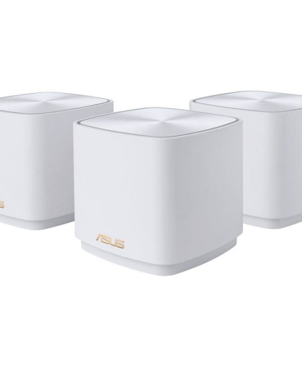 Asus ZenWiFi AX XD4 Plus AX1800 Wi-Fi 6 Mesh Router White 3-Pack 90IG07M0-MO3C40