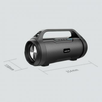 Akai Bluetooth Speaker IPX5 30W Black ABTS-50 - Image 7