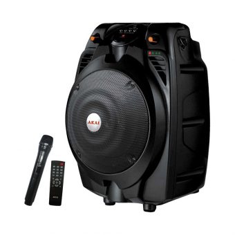 Akai Karaoke with Wireless Microphone Black SS022A-X6