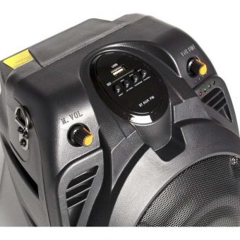 Akai Karaoke with Wireless Microphone Black SS022A-X6 - Image 5