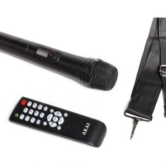 Akai Karaoke with Wireless Microphone Black SS022A-X6 - Image 7