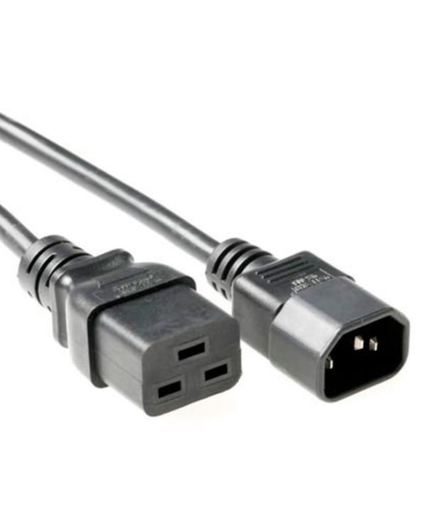 Act Power Cable C14 to C19 0.5m Black AK5438