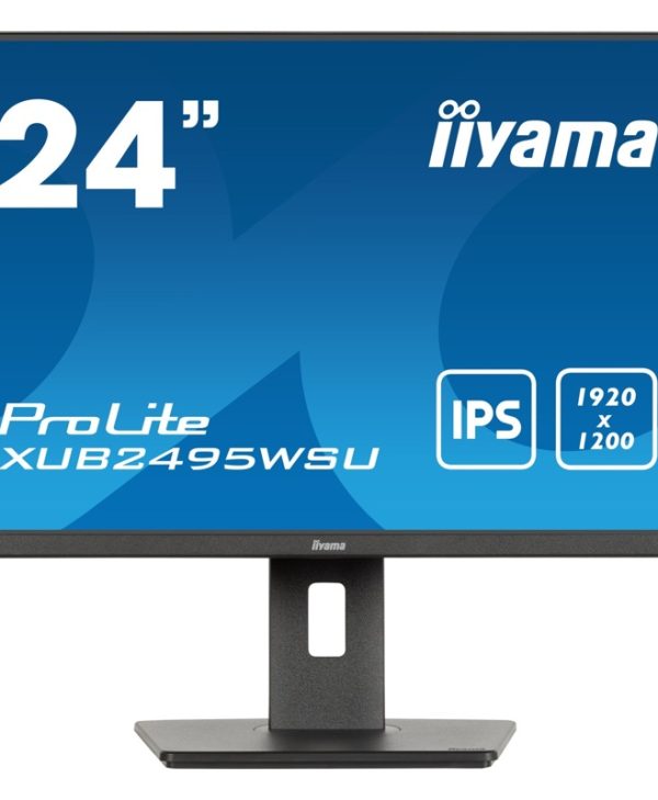 IIyama ProLite 24.1" XUB2495WSU-B7 WUXGA IPS Monitor Retail Black