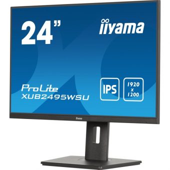 IIyama ProLite 24.1" XUB2495WSU-B7 WUXGA IPS Monitor Retail Black - Image 3
