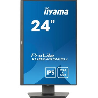 IIyama ProLite 24.1" XUB2495WSU-B7 WUXGA IPS Monitor Retail Black - Image 4