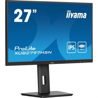 IIyama ProLite 27" XUB2797HSN-B1 FHD IPS Monitor Retail Black - Image 2