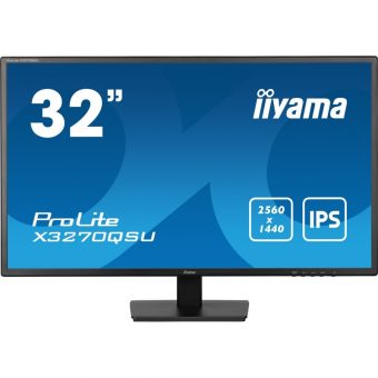 IIyama ProLite 31,5" X3270QSU-B1 QHD IPS Monitor Retail Black
