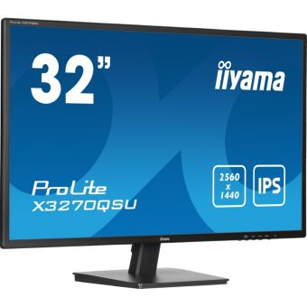 IIyama ProLite 31,5" X3270QSU-B1 QHD IPS Monitor Retail Black - Image 2
