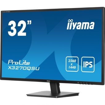IIyama ProLite 31,5" X3270QSU-B1 QHD IPS Monitor Retail Black - Image 3