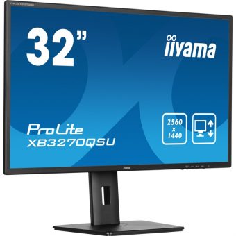 IIyama ProLite 31,5"XB3270QSU-B1QHD IPS Monitor Retail Black - Image 2