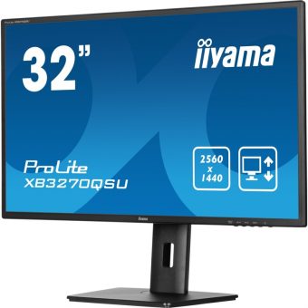 IIyama ProLite 31,5"XB3270QSU-B1QHD IPS Monitor Retail Black - Image 3