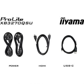 IIyama ProLite 31,5"XB3270QSU-B1QHD IPS Monitor Retail Black - Image 14