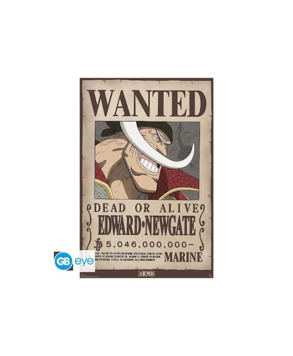 Abysse One Piece Wanted Whitebeard Maxi Poster 91.5x61cm GBYDCO596