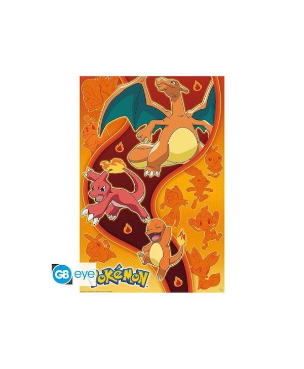Abysse Pokemon , Fire Type Maxi Poster 91.5x61cm GBYDCO557