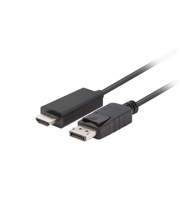 Lanberg Cable DisplayPort Male to HDMI Male FHD 5m Black