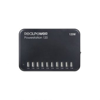 RealPower Power Station 120 10xUSB-A 120W 321132