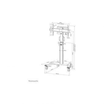 Neomounts Floor Stand White FL50S-825WH1 - Image 15