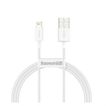 Baseus Superior Series USB Cable USB-A to Lightning 0.25m White CALYS-02