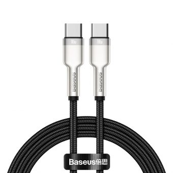 Baseus USB Cable USB-C Male to USB-C Male 100W 1m Black CCATJK-C01