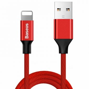 Baseus YIVEN USB Cable USB-A to Lightning 2A 1.8m Red CALYW-A09