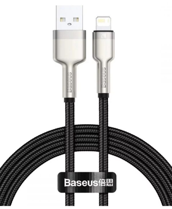 Baseus Cafule USB Cable USB-A to Lightning 1m Black CALJK-A01