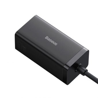 Baseus GaN5 Pro Wall Charger and Mirror 2xUSB-C 1xHDMI 67W Black CCGP110201 - Image 4