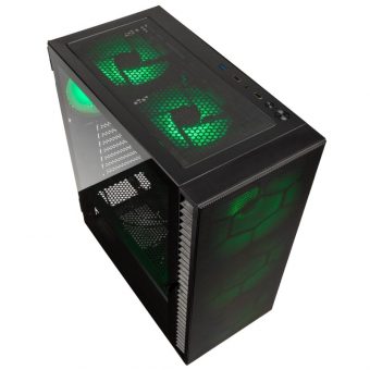 Kolink Observatory HF Mesh ARGB Midi Tower Tempered Glass Black PGW-CH-KOL-110 - Image 2