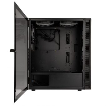 Kolink Observatory HF Mesh ARGB Midi Tower Tempered Glass Black PGW-CH-KOL-110 - Image 4
