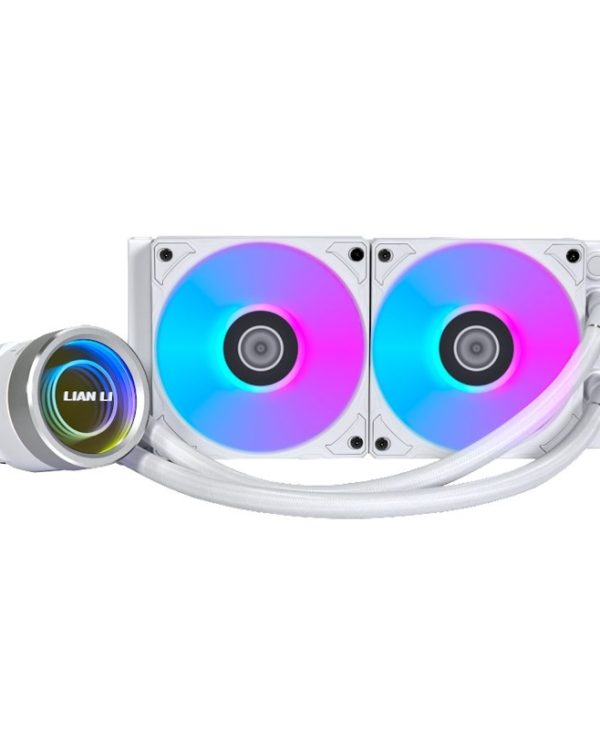 Lian Li Galahad II Trinity 240 CPU Liquid Cooler ARGB White G89.GA2T24W.00