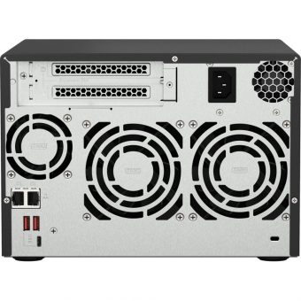 QNAP Turbo Station TS-673A-8G 6Bay 8GB HDD 2x 2.5Gbe Black - Image 2