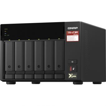 QNAP Turbo Station TS-673A-8G 6Bay 8GB HDD 2x 2.5Gbe Black - Image 3