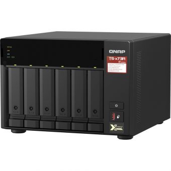 QNAP Turbo Station TS-673A-8G 6Bay 8GB HDD 2x 2.5Gbe Black - Image 4