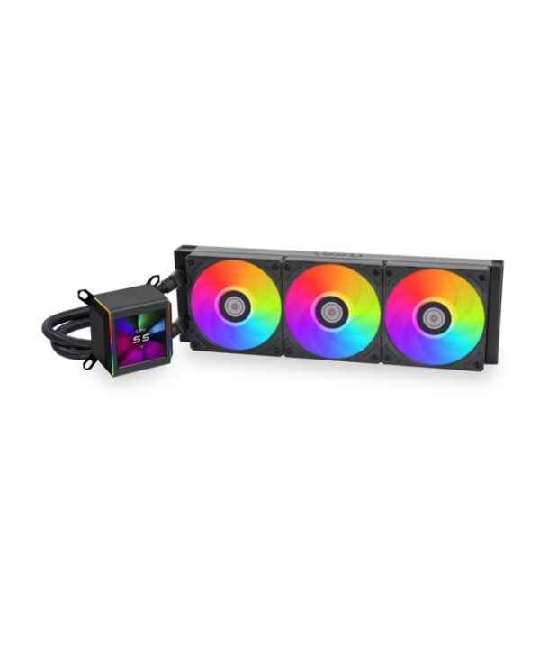 Lian Li Galahad II LCD 360 CPU Liquid Cooler ARGB Black G89.GA2ALCD36B.00