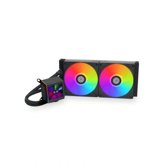 Lian Li Galahad II LCD 280 CPU Liquid Cooler ARGB Black G89.GA2ALCD28B.00