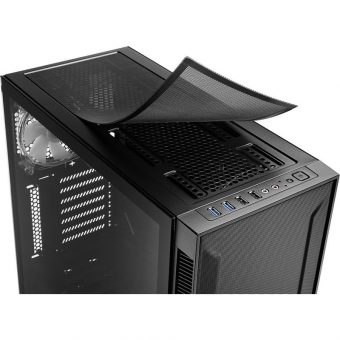 Sharkoon TG6M MESH RGB Midi Tower Black TG6MRGB - Image 9