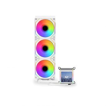 Lian Li Galahad II LCD 360 SL-Inf Liquid Cooler ARGB White G89.GA2ALCD36INW.00 - Image 2