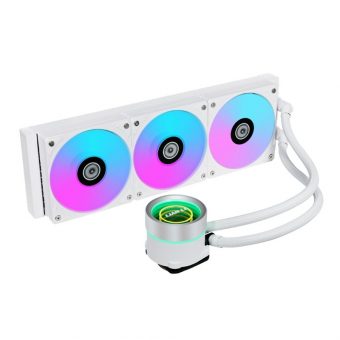 Lian Li Galahad II Trinity 360 CPU Liquid Cooler ARGB White G89.GA2T36W.00 - Image 2