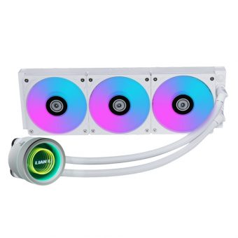 Lian Li Galahad II Trinity 360 CPU Liquid Cooler ARGB White G89.GA2T36W.00 - Image 3