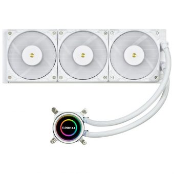 Lian Li Galahad II Trinity 360 Performance CPU Liquid Cooler White G89.GA2P36W.00 - Image 2