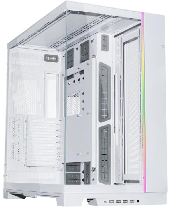 Lian Li O11 Dynamic EVO XL EATX Full Tower Tempered Glass White G99.O11DEXL-W.00