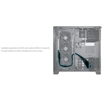 Lian Li O11 Dynamic EVO XL EATX Full Tower Tempered Glass White G99.O11DEXL-W.00 - Image 15