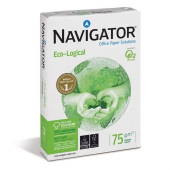 Navigator Χαρτί Εκτύπωσης ECO-LOGICAL 75gr/M2 A4 500 Sheets 355156