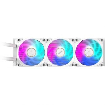 Gigabyte Aorus Waterforce X II 360 ICE LCD RGB CPU Liquid Cooler White GP-AWATERFORCEXII360I - Image 4