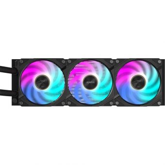 Gigabyte Aorus Waterforce X II 360 LCD RGB CPU Liquid Cooler Black GP-AWATERFORCEXII360 - Image 4