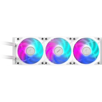 Gigabyte Aorus Waterforce II 360 ICE LCD RGB CPU Liquid Cooler White GP-AWATERFORCEII360I - Image 4