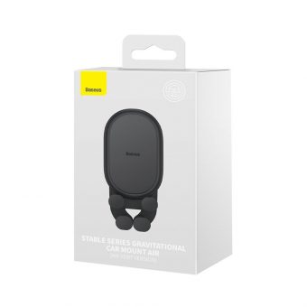 Baseus Stable Series Gravitational Car Mount Black SUWX020001 - Image 5