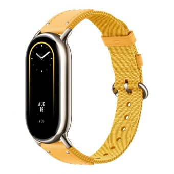 Xiaomi Strap for Smart Band 8 Braided Strap Yellow BHR7305GL - Image 2